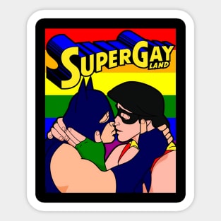 Love is Love Supergayland Sticker